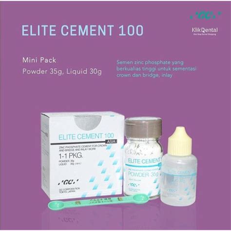 Jual KLIK DENTAL GC ELITE CEMENT 100 Mini Pack Jakarta Utara Klik