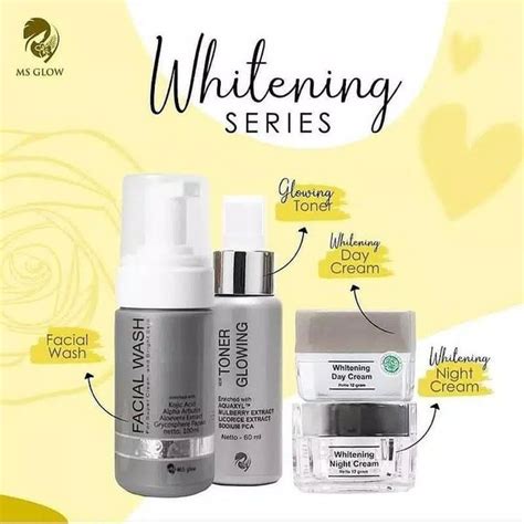 Jual Paket Wajah Ms Glow Whitening Acne Luminous Ultimate