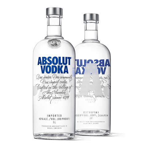 Absolut Vodka The History Of A Unique And Timeless Packaging Swedbrand