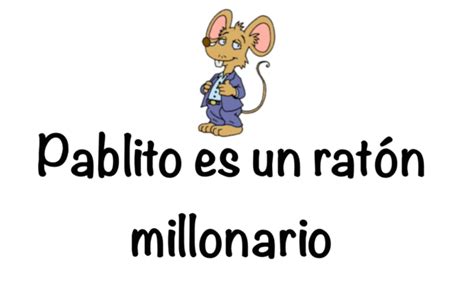 El Rat N Pablito Spanish Cuentos