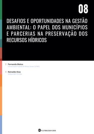 Desafios e Oportunidades na Gestão Ambiental O papel dos municípios e