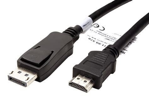 DisplayPort HDMI Kabel DP M HDMI M 4K 30Hz 1m SECOMP A S