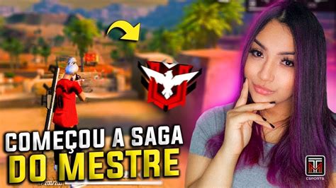 Nova Temporada Rumo Ao Mestre Free Fire Ao Vivo Youtube