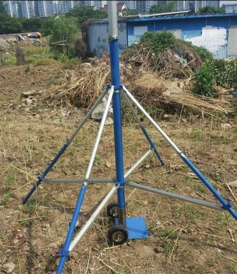 Antennin Masto Portable Tripod Tv Antenna Mast Telescopic Mast Winch Up