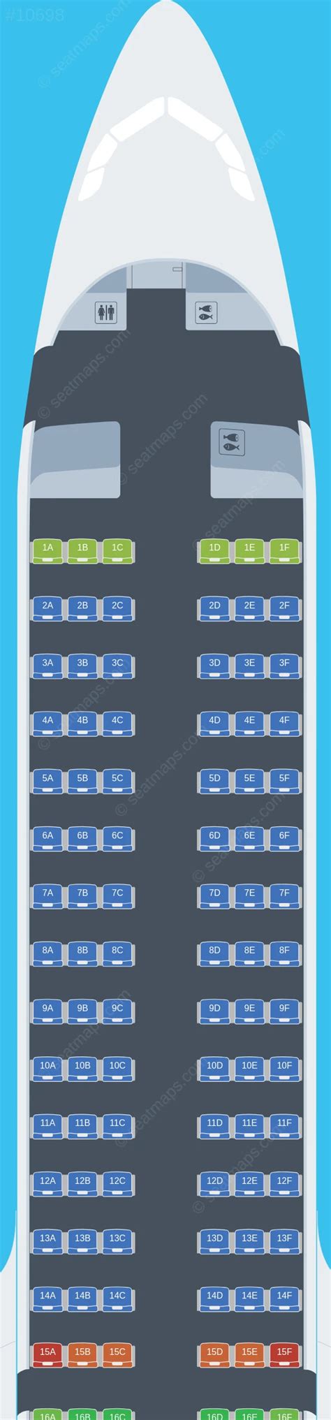 Seat Map Of Airbus A321 British Airways Updated 2024