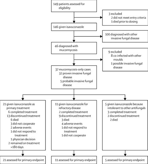 Isavuconazole Treatment For Mucormycosis A Single Arm Open Label Trial