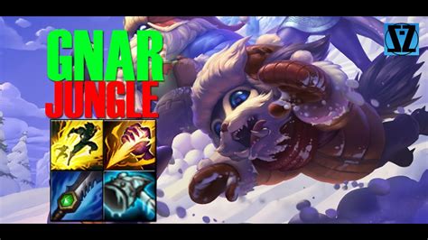 Gnar Jungle Como Jogar ZiL Gameplay League Of Legends YouTube