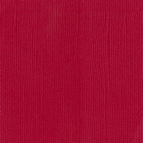 Bazzill Red 12x12 Red Cardstock Textured 80 Lb Scrapbook Paper The