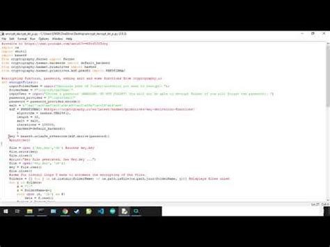 Fernet Encryption Project Encrypting Decrypting A Directory Using