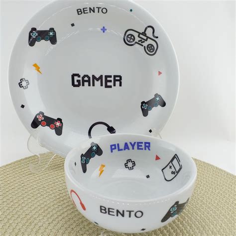 Prato de Refeição e Bowl Gamer Elo7 Produtos Especiais