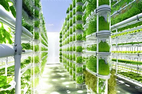 Vertical Agricultura Sistema Gran Escala Alta Tecnolog A Ese Utilizar