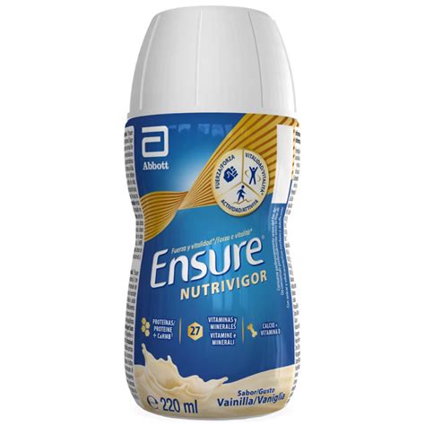 Ensure Nutrivigor 4 Botellas 220 Ml Vainilla Salunatur