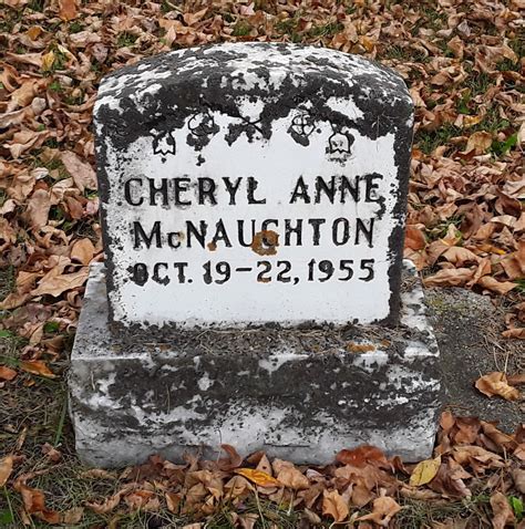 Cheryl Anne McNaughton 1955 1955 Find A Grave Memorial