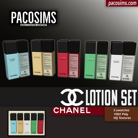 Sims 4 Clutter — Pacosims Pacosims Chanel Lotion Set 1082 Sims 4