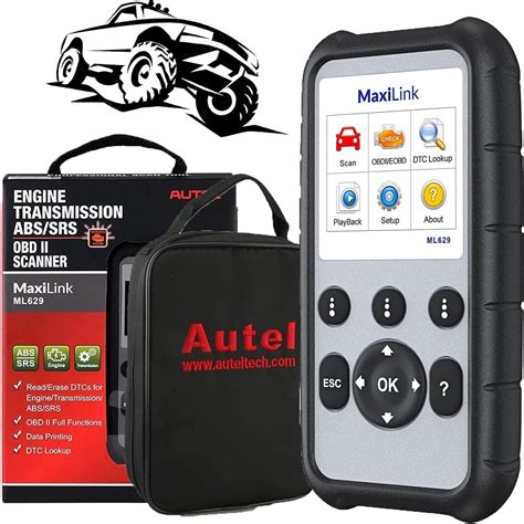 Amazon Autel Obd Lector De C Digo De Diagn Stico Ml Abs