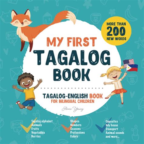 My First Tagalog Book Tagalog English Book For Bilingual Children