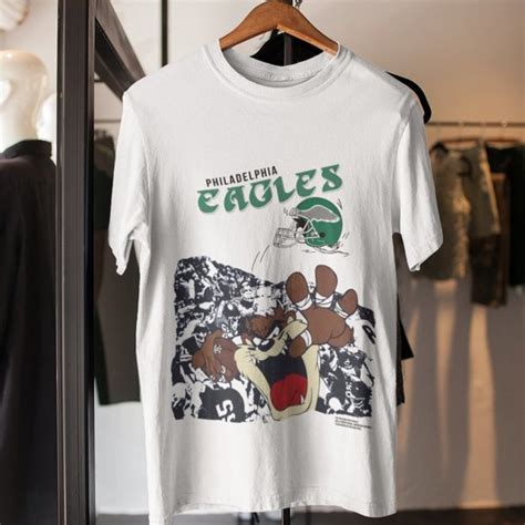 Shirts Vintage Philadelphia Eagles Tasmanian Devil Tee Taz Looney