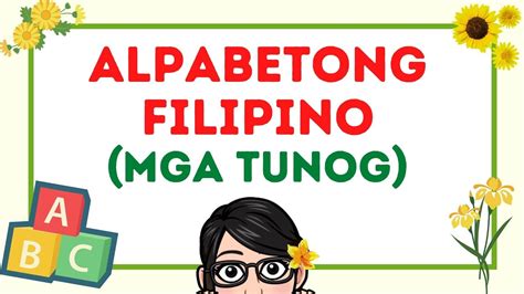 Chart Ng Alpabetong Filipino