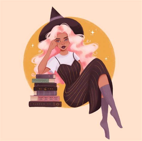 Elena 🖍 Digital Illustrator Fjordwind Twitter Illustration Character Design Witch