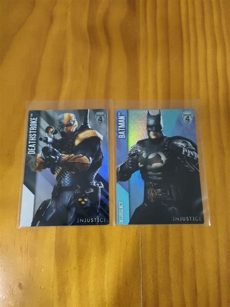 Injustice Arcade Cards Series Foil Hobbies Toys Toys Games On