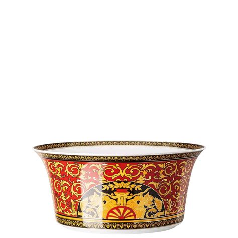 VERSACE HOME Medusa Red Salad Bowl 25 Cm Palazzo Collezioni