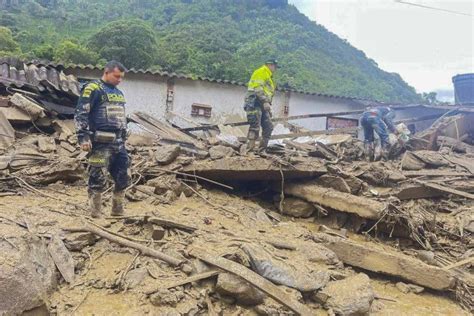 Colômbia Deslizamento De Terra Deixa Pelo Menos 8 Mortos E 11 Desaparecidos Mundo Diario De