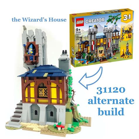 Lego Moc 31120 The Wizards House Alternate Build By Zrlegomaniac