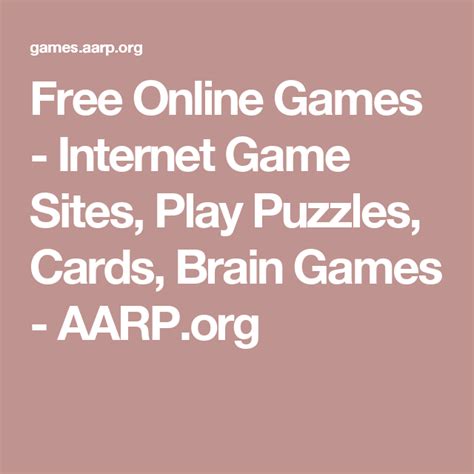 Aarp Brain Games 2023 All Computer Games Free Download 2023