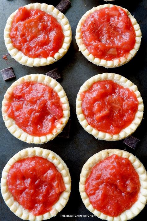 Strawberry Rhubarb Tarts The Bewitchin Kitchen