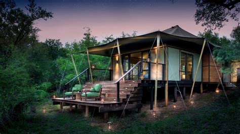 Camping and tented safari luxury in South Africa