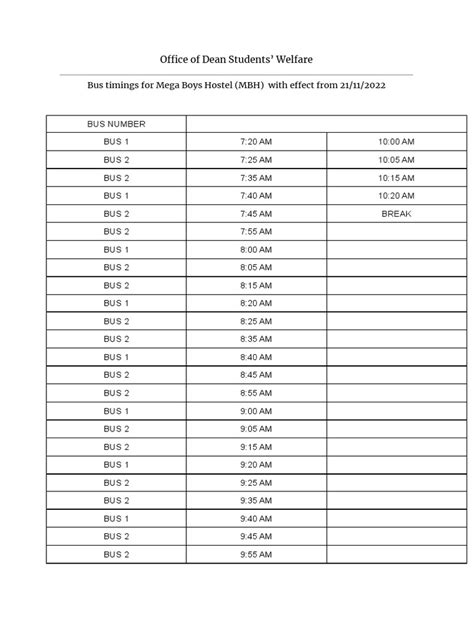 bus timings  public transport bus transport