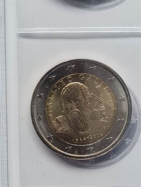 Italien 2 Euro 2014 Bfr Galileo Galilei UNC MA Shops