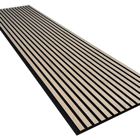 China Wooden Slat Acoustic Panel With Wood Veneer Manufacturers