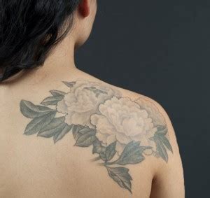 beautiful floral  tat