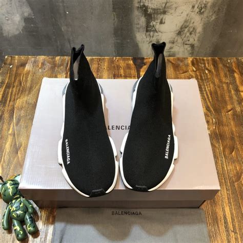 Balenciaga Speed Clear Sole Replica Trainers Sneaker Black