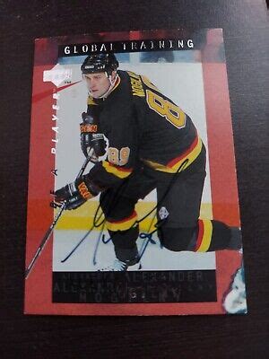 Upper Deck Be A Player Alexander Mogilny Auto S Nmint Ebay