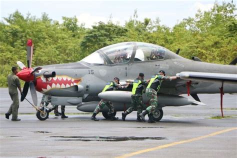 Foto Spesifikasi Pesawat Super Tucano TT 3103 TNI AU Yang Jatuh Di