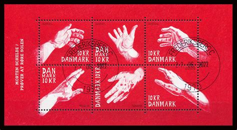 Danmark AFA 1984 Miniark Stemplet Samleren