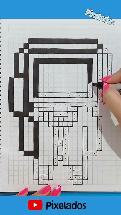 Dibujo A Cameraman Pixel Art Pixelados Youtube