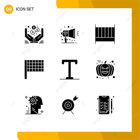 Glyph Vector Hd Images 9 Thematic Vector Solid Glyphs And Editable