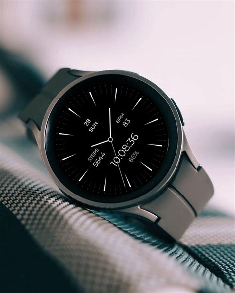 Free Minimal And Clean Analog Watch Face Customizable And Creative Randroidwatchfaces