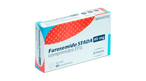 Efectos De Furosemida Prospecto Stada 40 Mg Comprimidos EFG