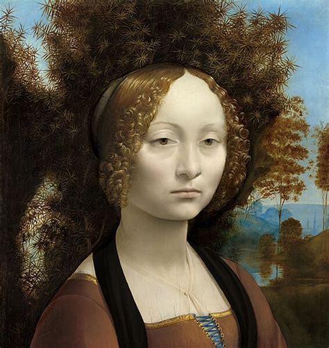 Ginevra De Benci Leonardo Da Vinci The Digital Art World