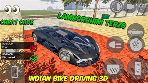 Lamborghini Terzo Cheat Code Indian Bike Driving D New Update All