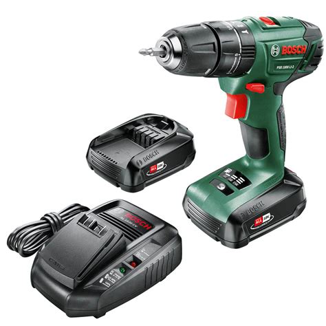 Bosch Psb Li V Cordless Combi Drill X Ah Li Ion Charger