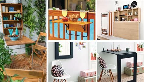 Cool DIY folding tables ideal for small spaces | My desired home