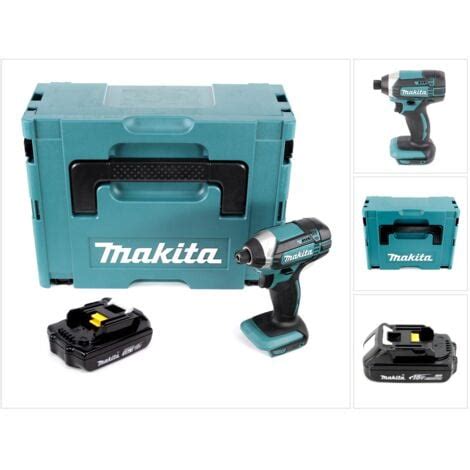 Makita DTD 152 Y1J 18V Li Ion Visseuse à chocs sans fil avec boîtier