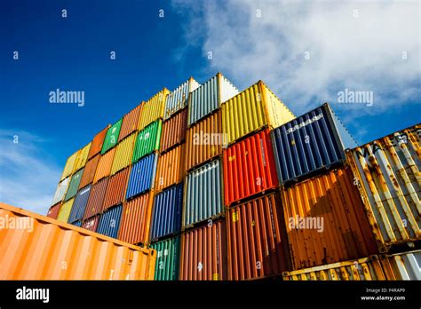 Container, Germany, Dornstadt, import, Europe, export, freight, freight ...