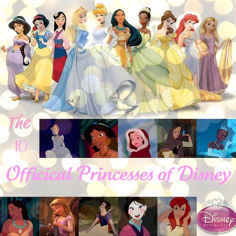 The 10 Official Princesses Of Disney Disney Princess Photo 29453965