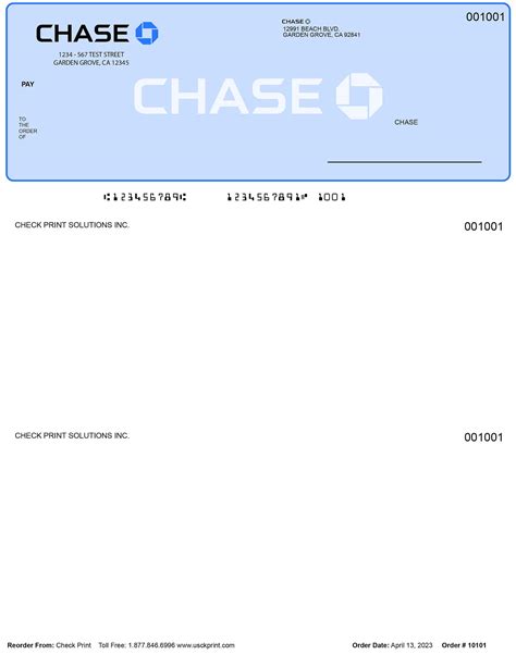 Chase Checks - Order Checks Online - Check Print